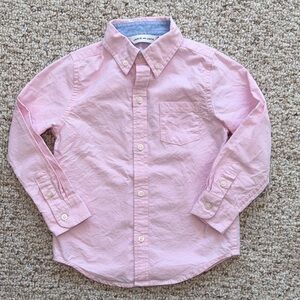 Janie and Jack Light Pink Button-Down Shirt